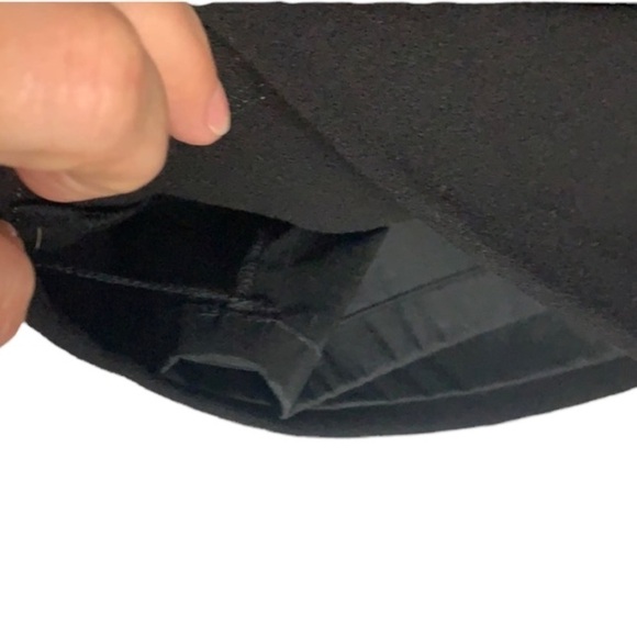 - NWT Adrianna Papell Black Removable Beaded Collar Sleeveless Mini Shift Dress - Picture 6 of 8